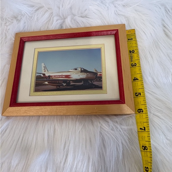 Framed Canadian Air Force Jet Photo - Picture 5 of 5